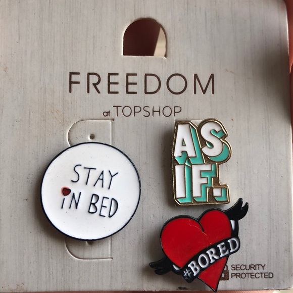 NWT Topshop set of pins - Picture 5 of 8